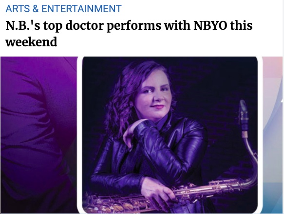 "N.B.'s top doctor performs with NBYO this weekend"