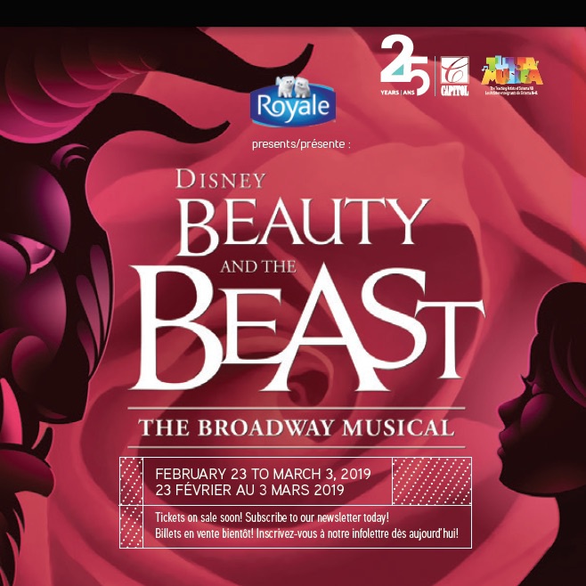 Beauty and the Beast coming to the Capitol next winter