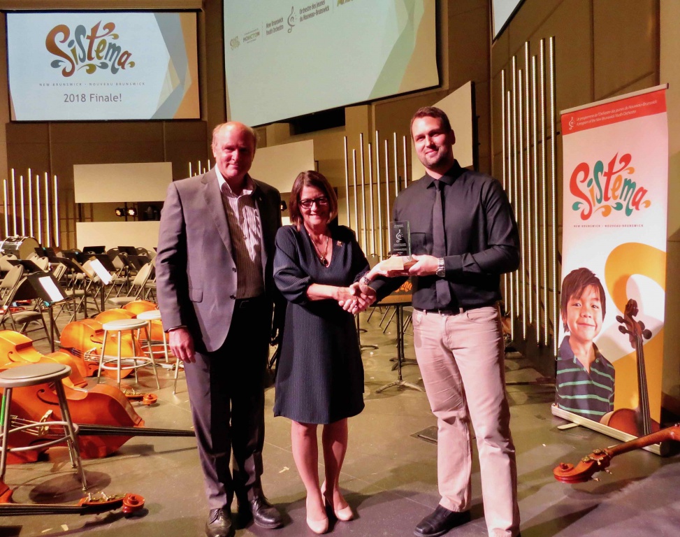Mark Street receives Lieutenant Governor’s NBYO Award