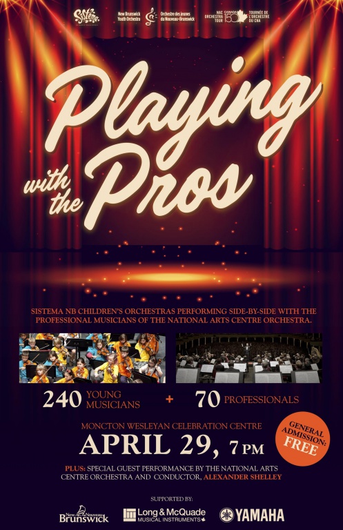 Sistema NB Kids are Set to “Play with the Pros” on April 29