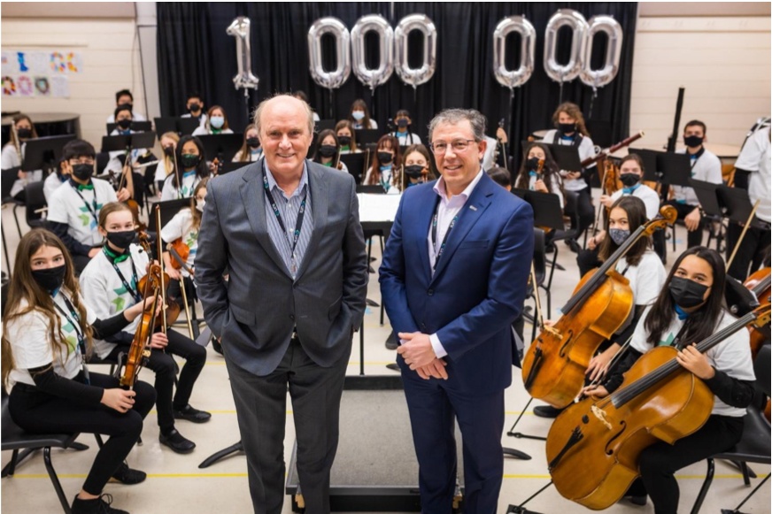 Historic donation by UNI Financial Cooperation to help New Brunswick youth attain their full potential