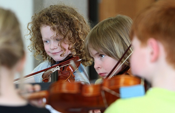 NB YOUTH ORCHESTRA HOLDING INSTRUMENT DRIVE